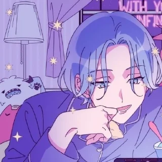 💙 emoji Реки и Ланга ❤️💙 @negri_rabotaut Telegram sticker 17 of 44