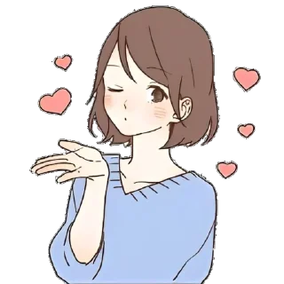 🌟 emoji ୭ৎ   @wielyxi  ໒꒱  .  girl  !!    ♡‌  𓈒 Telegram sticker 7 of 14