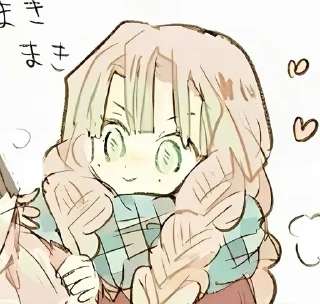 ❄️ emoji Мицури Канроджи @Anim_StikersU Telegram sticker 24 of 45