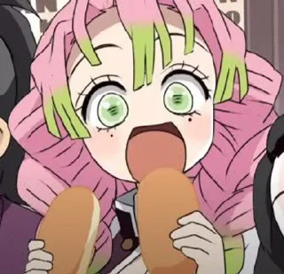 🍞 emoji Мицури Канроджи @Anim_StikersU Telegram sticker 5 of 45