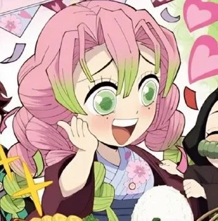 🤩 emoji Мицури Канроджи @Anim_StikersU Telegram sticker 11 of 45