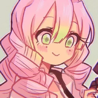 🙂 emoji Мицури Канроджи @Anim_StikersU Telegram sticker 1 of 45