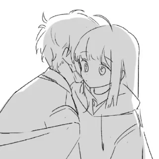 ❤️ emoji @sempai21 Милые стикеры Telegram sticker 18 of 75
