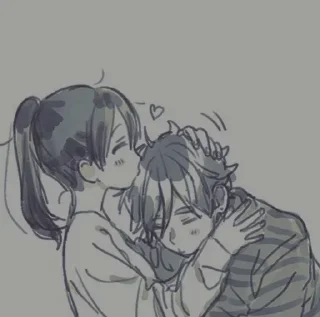 🖤 emoji @sempai21 Милые стикеры Telegram sticker 1 of 86