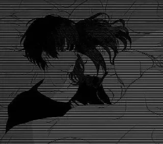 🖤 emoji @sempai21 Милые стикеры Telegram sticker 15 of 86