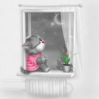 ВЕСЕЛЫЕ КОТЫ Алексея Долотова sticker 1