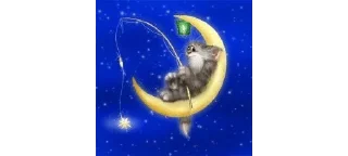 🌟 emoji ВЕСЕЛЫЕ КОТЫ Алексея Долотова Telegram sticker 23 of 90