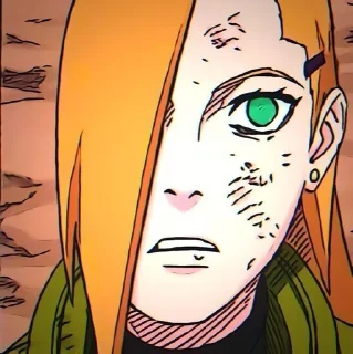 🌼 emoji 山中いの - @narutocastle Telegram sticker 15 of 25