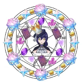 💜 emoji Вайолет>>> Telegram sticker 10 of 10