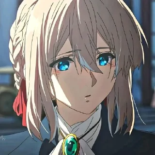 Sticker from Вайолет @anime_stickerr