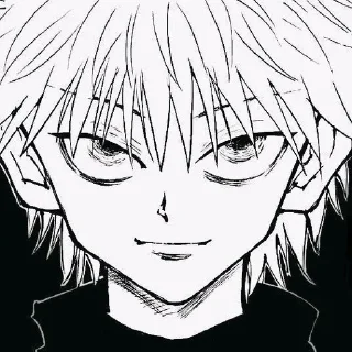 Sticker from killua