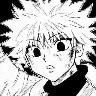 Sticker from killua