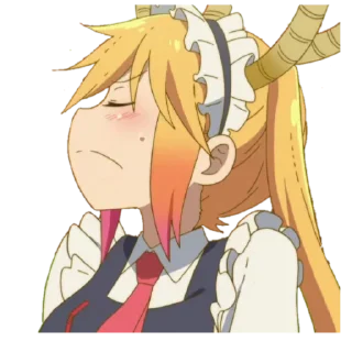 😑 emoji Tohru ( @Ali_DMC ) Telegram sticker 9 of 66