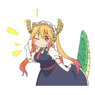 👍 emoji Tohru ( @Ali_DMC ) Telegram sticker 1 of 66