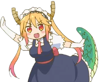 👋 emoji Tohru ( @Ali_DMC ) Telegram sticker 21 of 66