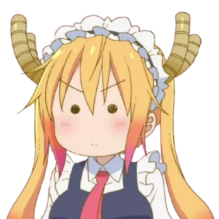 😐 emoji Tohru ( @Ali_DMC ) Telegram sticker 6 of 66