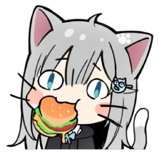 🍔 emoji Стики из @Anonymnyi_chat_bot Telegram sticker 23 of 26