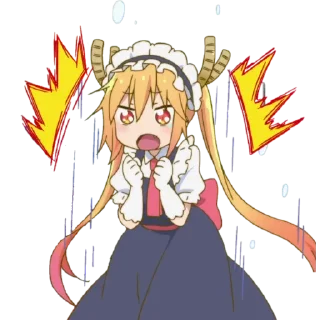 😢 emoji Tohru ( @Ali_DMC ) Telegram sticker 23 of 66