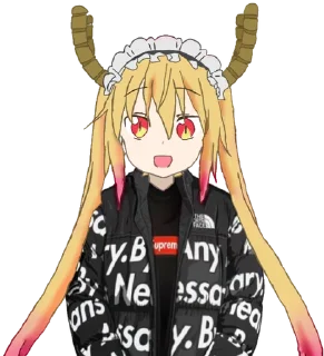 😎 emoji Tohru ( @Ali_DMC ) Telegram sticker 13 of 66