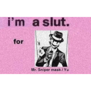 Sticker from SNIPER MASK