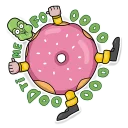 Sticker from Mask