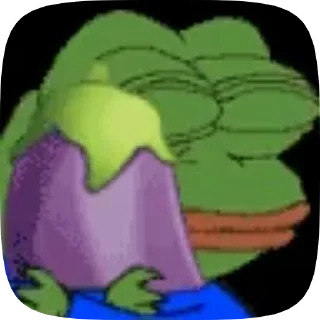Sticker from Pepe video pack