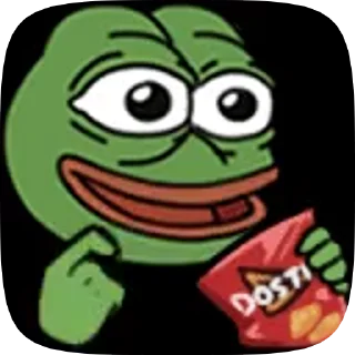 Sticker from Pepe video pack