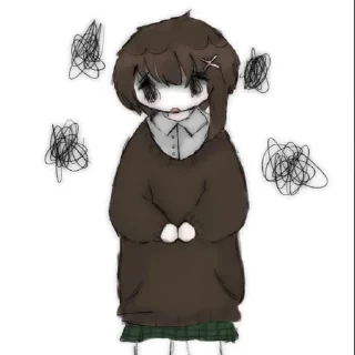 😰 emoji ивакура лейн Telegram sticker 16 of 65