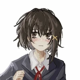 😐 emoji ивакура лейн Telegram sticker 6 of 65