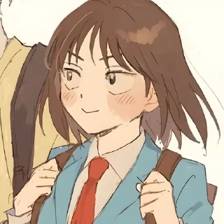 ☺️ emoji Мицуми Ивакура @Anim_StikersUWU Telegram sticker 20 of 75