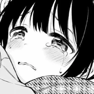 😭 emoji Аниме тянки Telegram sticker 9 of 99