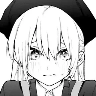 😥 emoji Аниме тянки Telegram sticker 19 of 99