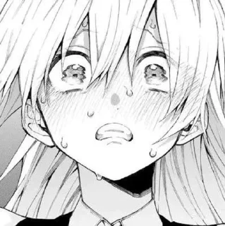 😰 emoji Аниме тянки Telegram sticker 22 of 99