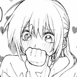 😳 emoji Аниме тянки Telegram sticker 14 of 99