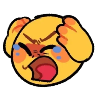 😭 emoji Создай свои стикеры - @sozdsti_bot Telegram sticker 5 of 55