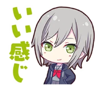 🍵 emoji Shiho × @mocabred #🍵 \\ Telegram sticker 23 of 120