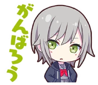 🍵 emoji Shiho × @mocabred #🍵 \\ Telegram sticker 13 of 120