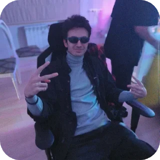 😎 emoji Uzbek Zorke,Uzbek, Uzbek Sila,Mosh Telegram sticker 16 of 61