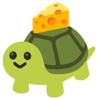 🌟 emoji Черепаха жора возвращение Telegram sticker 14 of 101