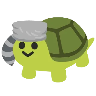 🌟 emoji Черепаха жора возвращение Telegram sticker 21 of 101