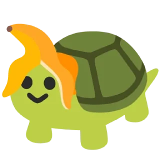 🌟 emoji Черепаха жора возвращение Telegram sticker 10 of 101