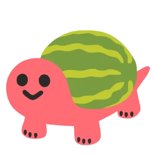🌟 emoji Черепаха жора возвращение Telegram sticker 7 of 101
