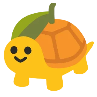 🌟 emoji Черепаха жора возвращение Telegram sticker 11 of 101