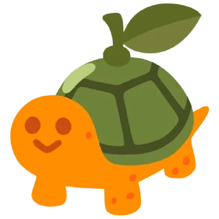 🌟 emoji Черепаха жора возвращение Telegram sticker 8 of 101