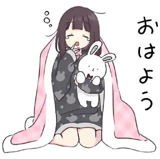 Sticker from Kurumi 🤍 @Kenai_1