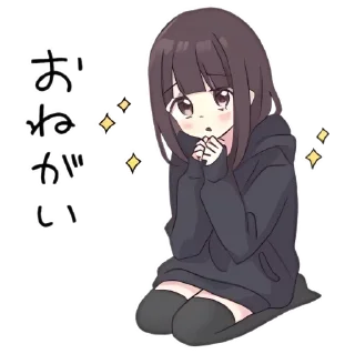 Sticker from Kurumi 🤍 @Kenai_1