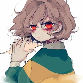 🗾 emoji Чара @undertailAUU Telegram sticker 21 of 54