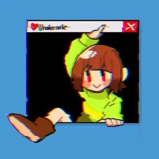 🗾 emoji Чара @undertailAUU Telegram sticker 2 of 54