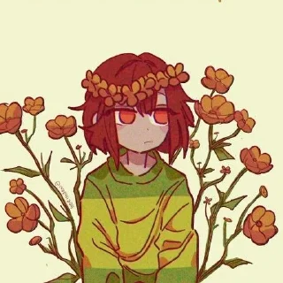 🗾 emoji Чара @undertailAUU Telegram sticker 24 of 54