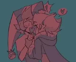 💗 emoji Mandy and Chester Telegram sticker 22 of 100